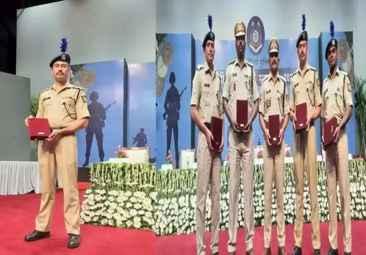 हमीरपुर के राजवीर को मिला पुलिस मेडल फॉर गैलेंट्री अवार्ड