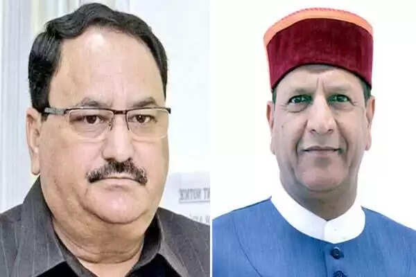 HIMACHAL/भाजपा प्रदेशाध्यक्ष बिंदल का इस्तीफा, नड्डा ने किया मंजूर