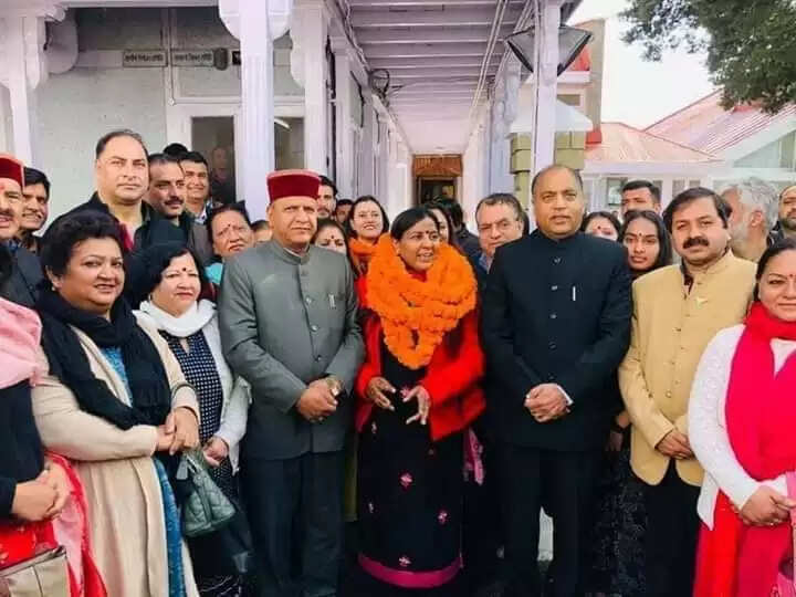 इंदु गोस्वामी के विरोध में नहीं उतरा कोई, चुनी गईं हिमाचल से राज्यसभा सांसद