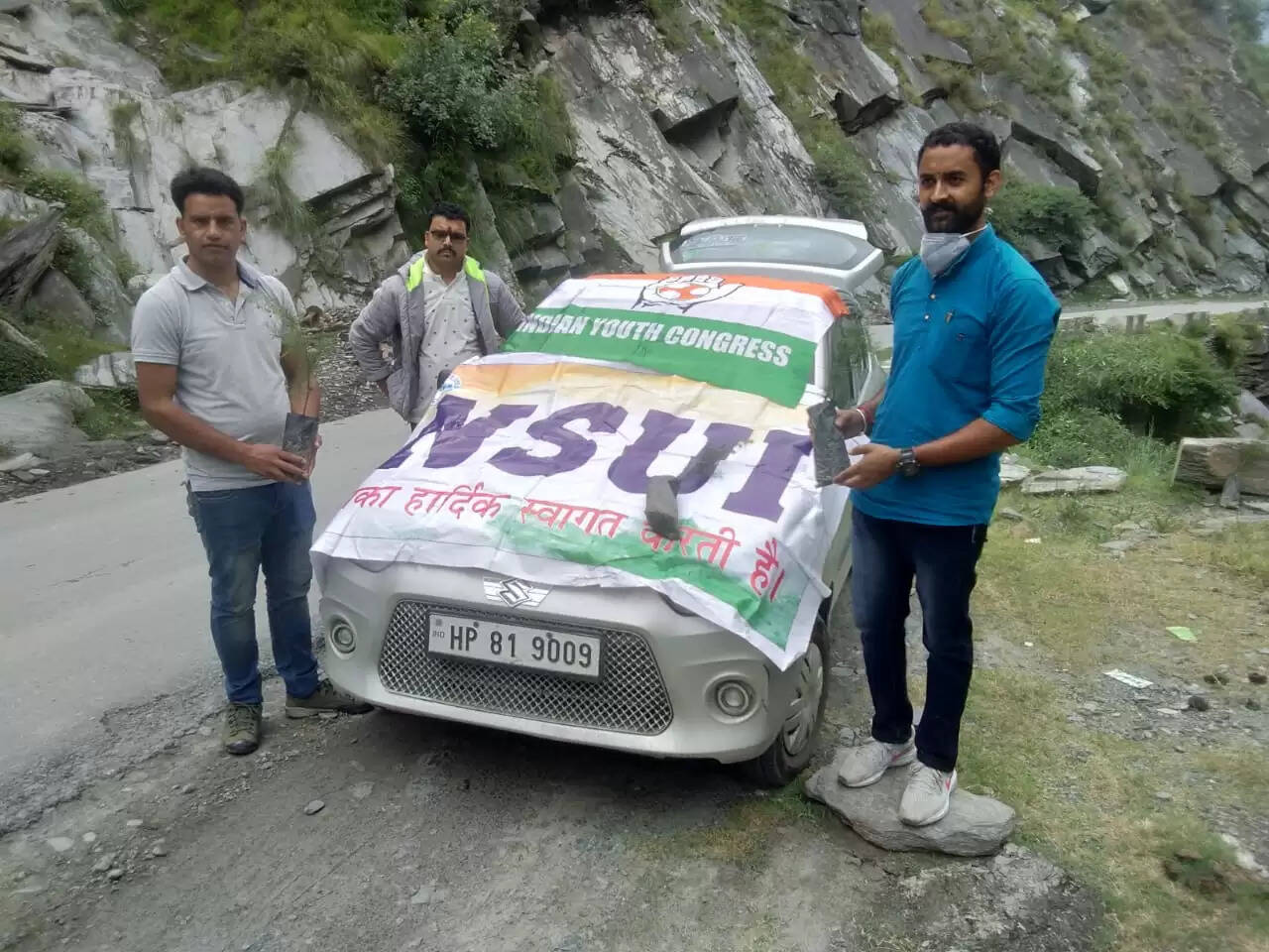 युवा कांग्रेस और एनएसयूआई ने सद्भावना दिवस पर किया पौधरोपण