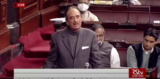Ghulam Nabi Azad राज्‍यसभा में बोले-मैं खुशकिस्मत हूँ जो कभी पाकिस्‍तान नहीं गया