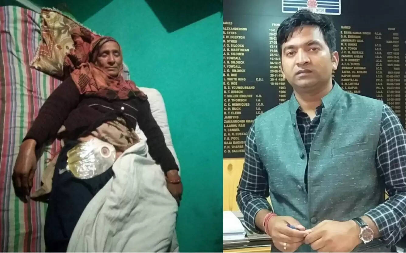 कांगड़ा के प्रजापति को कैंसर पीड़ित सिमरन का आशीर्वाद 