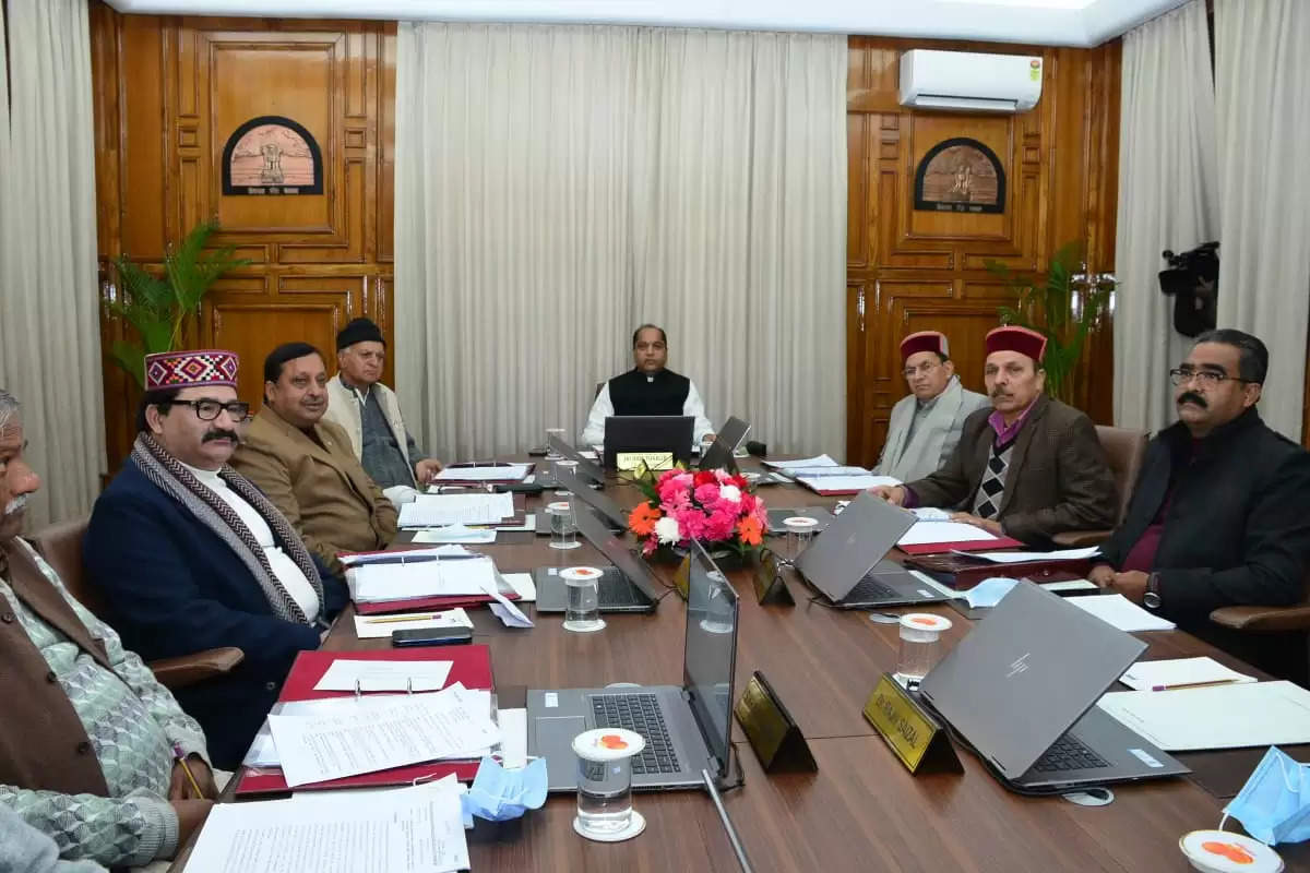  Himachal Cabinet Meeting 