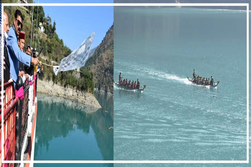 खेल मंत्री राकेश पठानिया (Rakesh Pathania) ने ड्रैगन बोट रेस (Dragon Boat Race) प्रतियोगा का शुभारंभ करते हुए कहा कि हिमाचल में जल क्रीड़ा (Water Sports) से संबंधित विभिन्न गतिविधियों को बढ़ावा दिया जाएगा।
