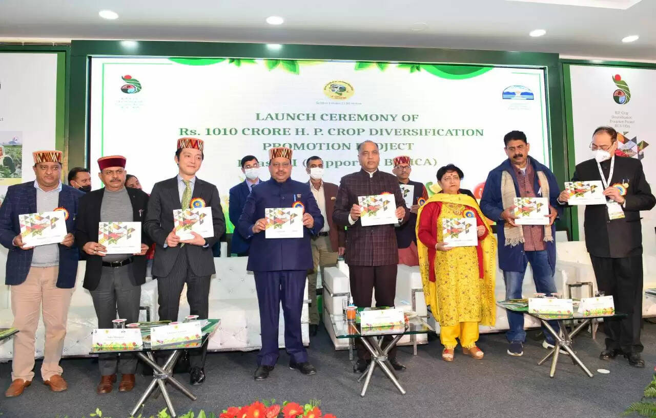 हिमाचल प्रदेश में जापान अंतरराष्ट्रीय सहयोग एजेंसी (JICA) के आर्थिक सहयोग से 1010.60 करोड़ रुपये हिमाचल प्रदेश फसल विविधिकरण संवर्धन परियोजना (HPCDP) चलाई जा रही है।