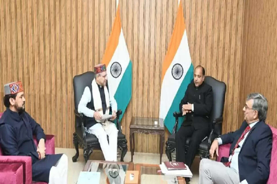 हिमाचल प्रदेश के मुख्यमंत्री जयराम ठाकुर ने वीरवार को नई दिल्ली में केंद्रीय वित्त मंत्री निर्मला सीतारमन, रेल मंत्री अश्विनी वैष्णव और स्वास्थ्य एवं परिवार कल्याण मंत्री मनसुख एल. मंडाविया से भेंट की।