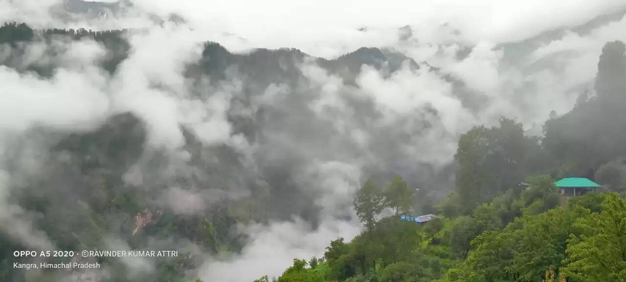 हिमाचल में बारिश।